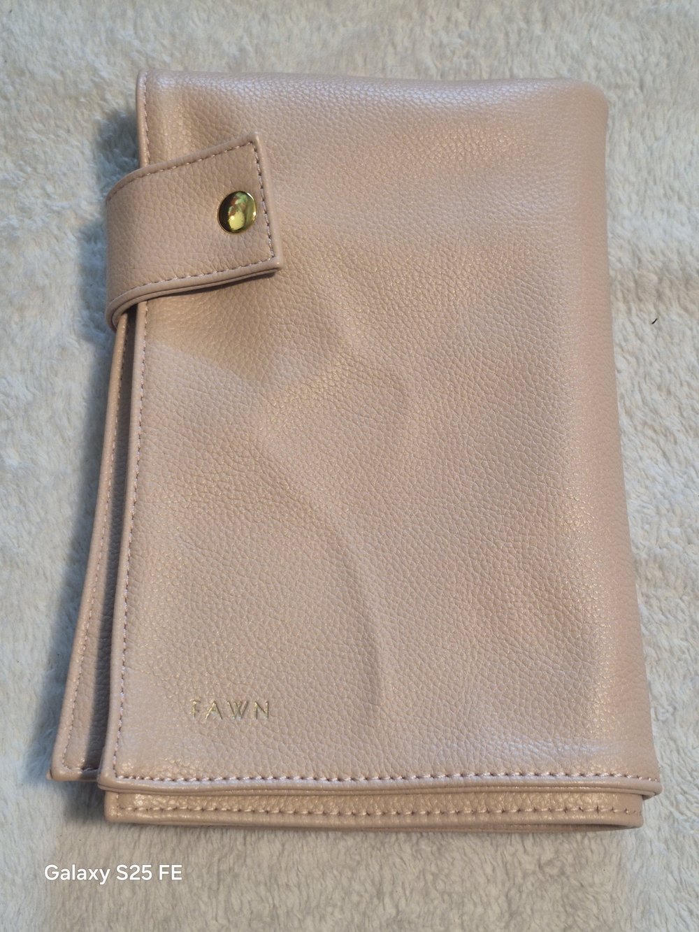Fawn Design Blush Faux Leather Changing Clutch